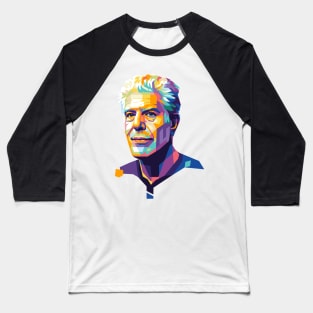 Anthony Bourdain Baseball T-Shirt